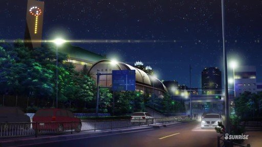 Ariake area bus stop